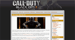 Desktop Screenshot of blackopsii.com